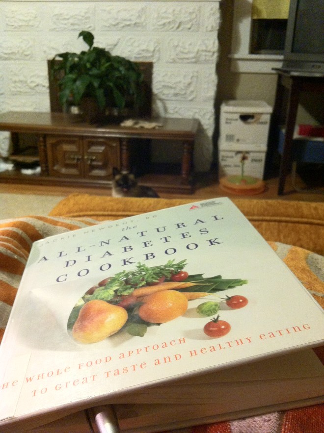 Full disclosure: pretty much the whole reason that I included this photo is because my cat is sticking her tongue out in the background.